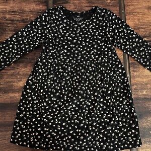 H&M girls long sleeve dress